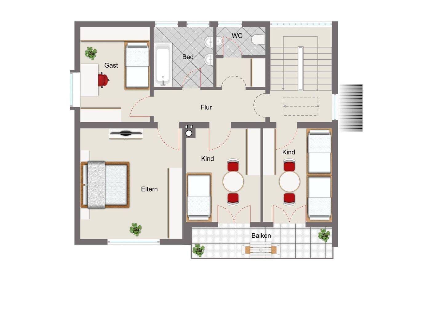 Immobilie in Dingolfing - Familienfreundliches Haus mit viel Platz und großem Grundstück.

 - Bild 3
