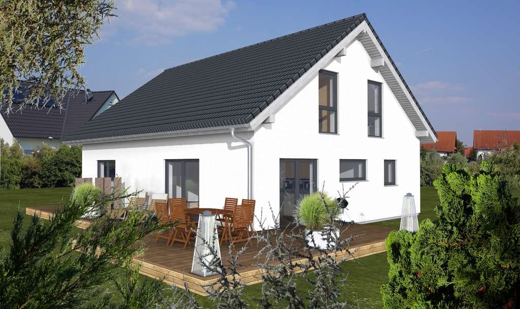 Immobilie in Jetzendorf - Null-Energie-Kosten-Einfamilienhaus mit Einliegerwohnung, optional mit Keller auf schönem Grundstück - Bild 0