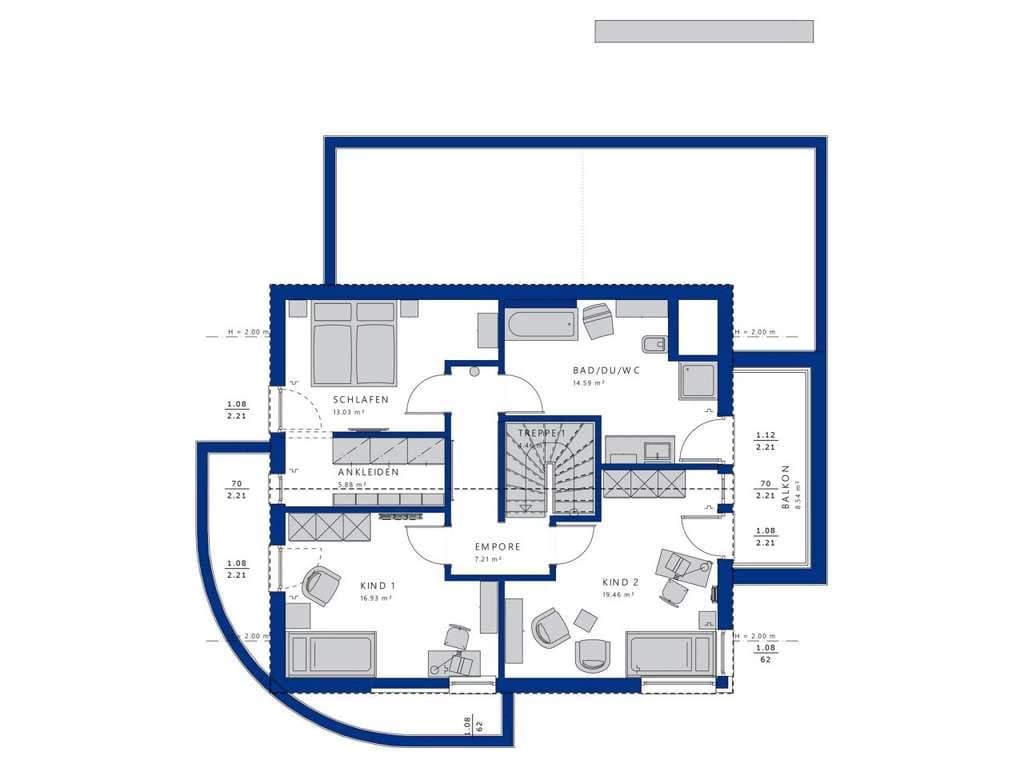 Immobilie in Bad Teinach-Zavelstein - Bestpreisgarantie bei BIEN-ZENKER EVOLUTION 163 V3 mit Bauplatz - Bild 4