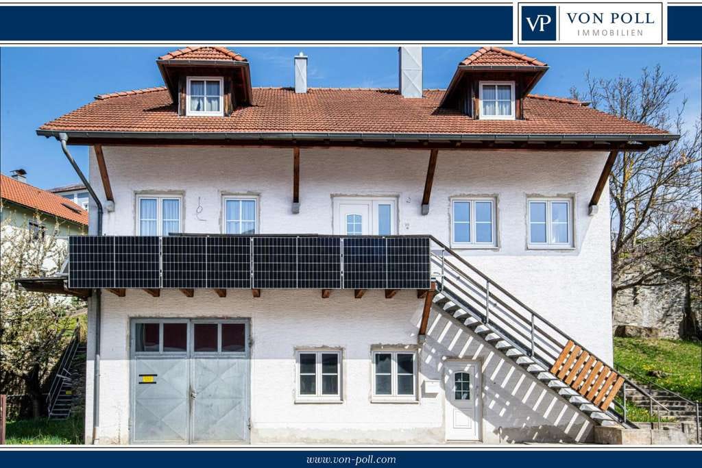 Immobilie in Neukirchen beim Heiligen Blut - Individuelle Gestaltungsmöglichkeiten: Großzügiges Haus mit Werkstatt - Bild 1