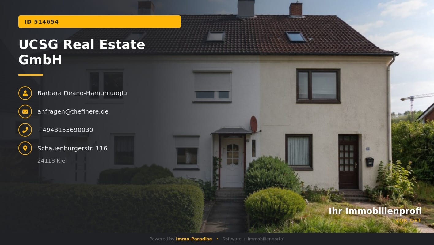 Immobilie in Eckernförde - Eckernförde-Borby | Frisch renoviertes RH, Garten, Terasse – ab 01.05.2026 | Hafen fußläufig - Bild 0
