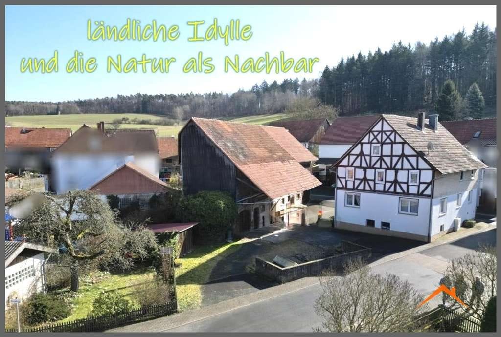 Immobilie in Knüllwald - Geräumiges Wohnhaus - vielseitig nutzbar - Bild 0