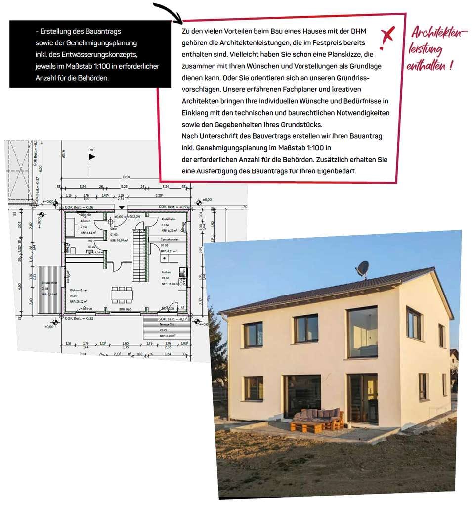 Immobilie in Heldenstein - 95m² Bungalow inkl. 665m² Grundstück - altersgerecht - ebenerdig - Bild 2