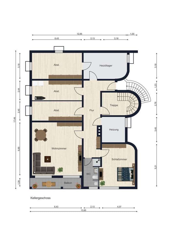 Immobilie in Bad Salzdetfurth - Luxus trifft auf Idylle – Exklusives Zweifamilienhaus mit Einliegerwohnung - Bild 4