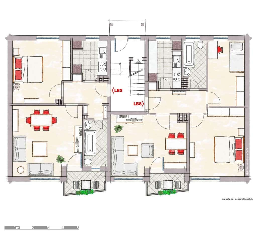 Immobilie in Rheine - Vollvermietetes 4-Partein-Haus in zentralere Lage - Top-Investitionsmöglich - Bild 4