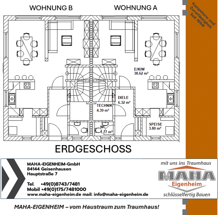 Immobilie in Egglkofen - 84546 Egglkofen - Bezahlbarer Wohnraum für die Junge Familie - Bild 2