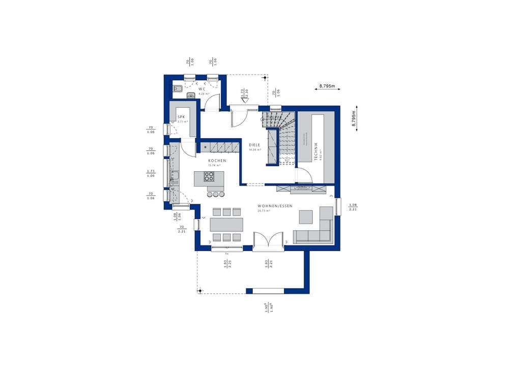 Immobilie in Hartheim am Rhein - Wohnraum für die ganze Familie - mit realem Grundstück - Bild 2