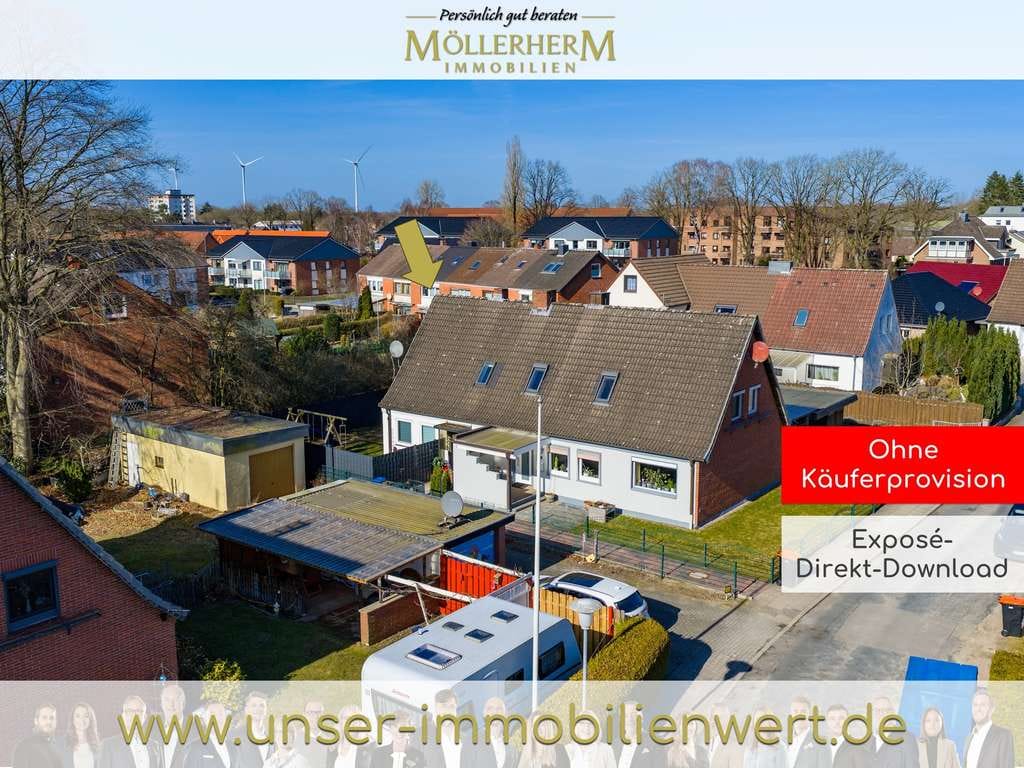 Immobilie in Wahlstedt - Wohlfühlen in ruhiger Lage - Modernisierte Doppelhaushälfte mit Garten, Terrasse und neuer Wärmepump - Bild 0