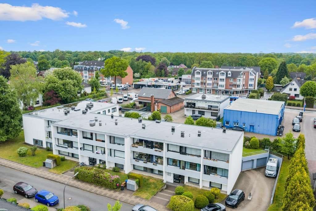 Immobilie in Norderstedt - Attraktive Kapitalanlage in Norderstedt-Glashütte:  1-Zimmer Wohnung mit Balkon - Bild 0