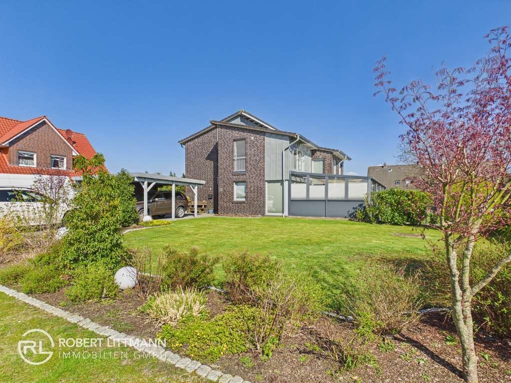 Immobilie in Westerholt - Modernes Architektenhaus mit lichtdurchflutetem Wohnkonzept & traumhaftem Sommergarten - Bild 1