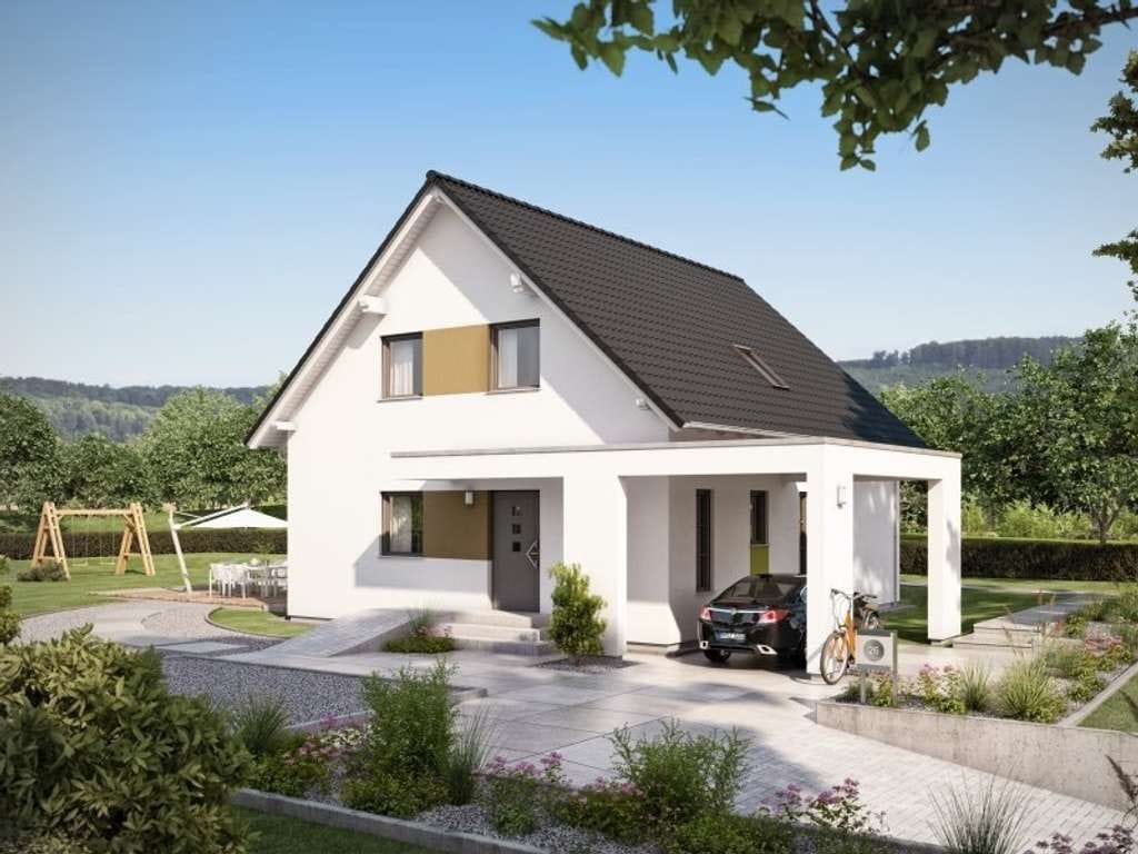 Immobilie in Vilgertshofen - Bezugsfertiges, attraktives EFH Bad Vilbel M mit Thermo-Keller, wie Abb., incl. Grundstück zzgl. NK - Bild 4