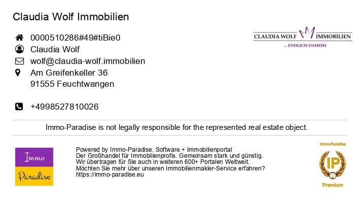 Immobilie in Dentlein am Forst - *** PROVISIONSFREI! Alles auf einer Ebene in Ihrem Traum-Bungalow in ruhiger Lage in Dentlein am Forst! *** - Bild 1