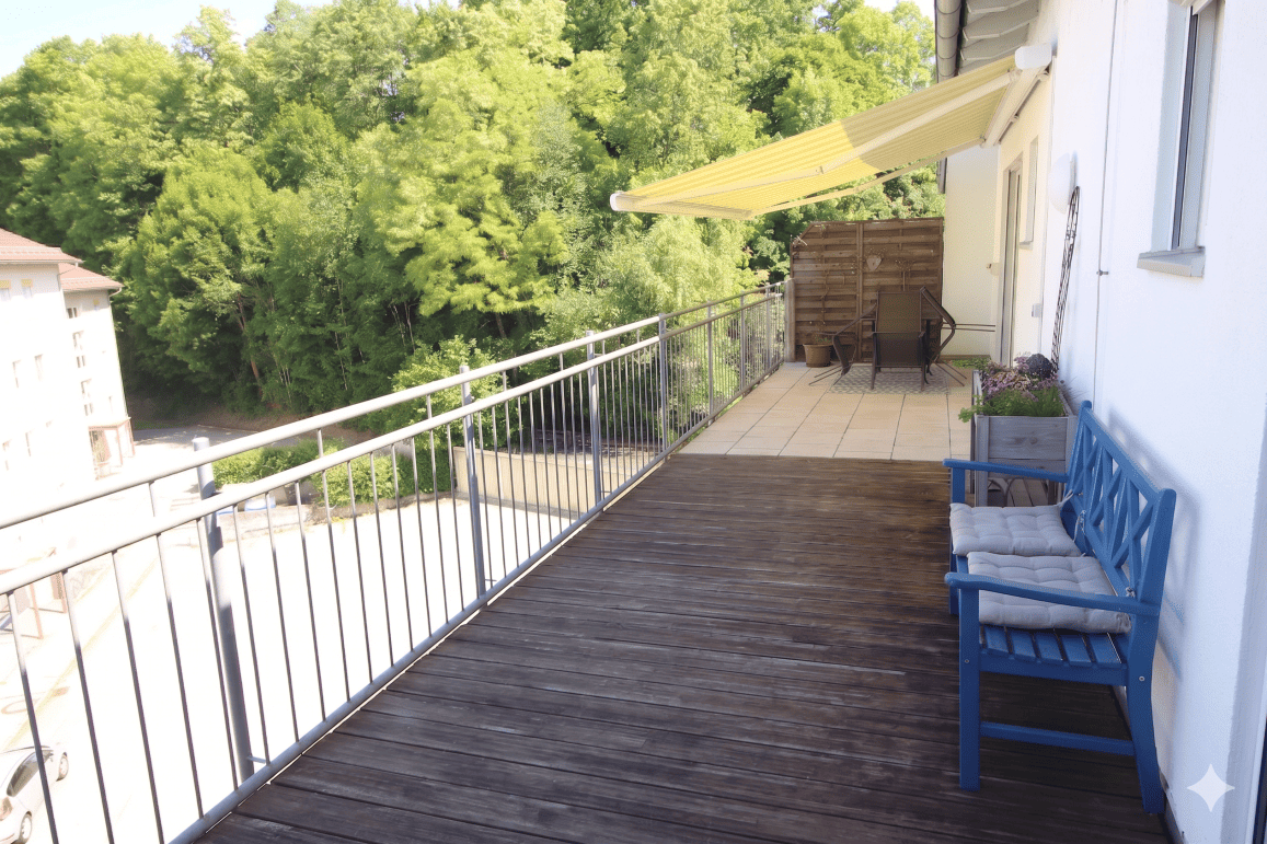 Immobilie in Metten - Kapitalanlage! Schöne Penthouse-Wohnung mit großer Dachterrasse in Metten - Bild 1