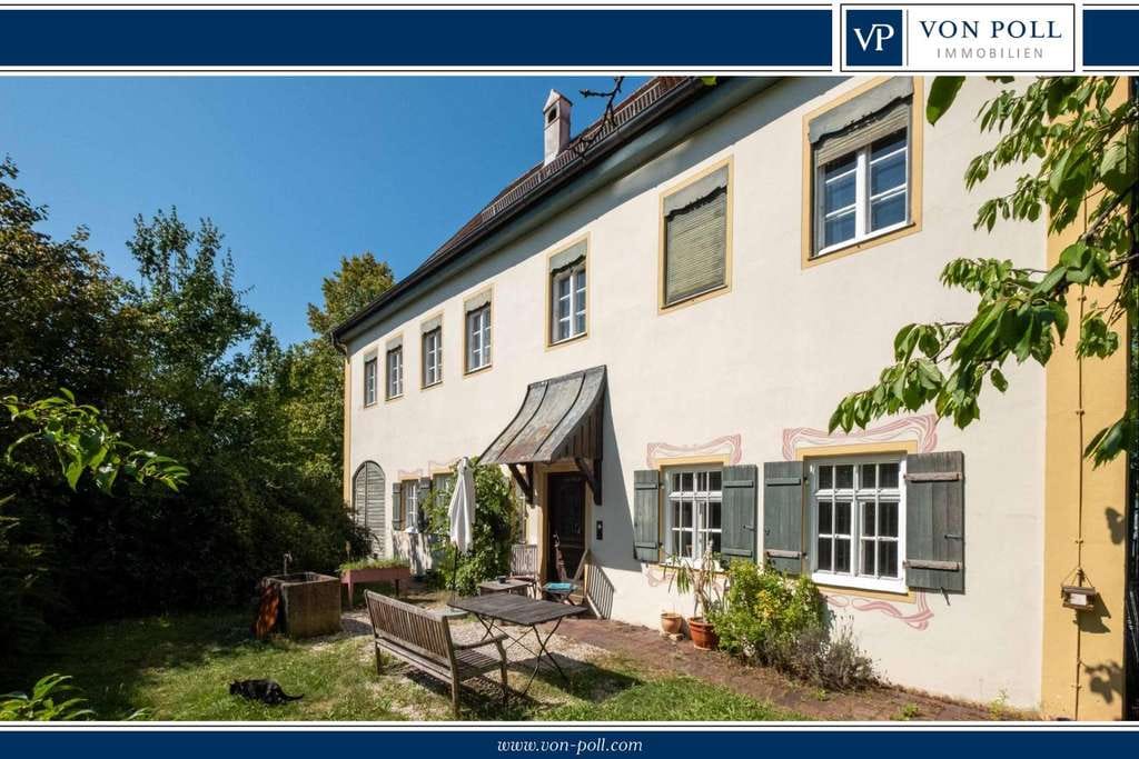 Immobilie in Frauenneuharting - BIETERVERFAHREN: Historisches Anwesen mit Erbbaurecht - mit viel Liebe zum Detail saniert - Bild 0