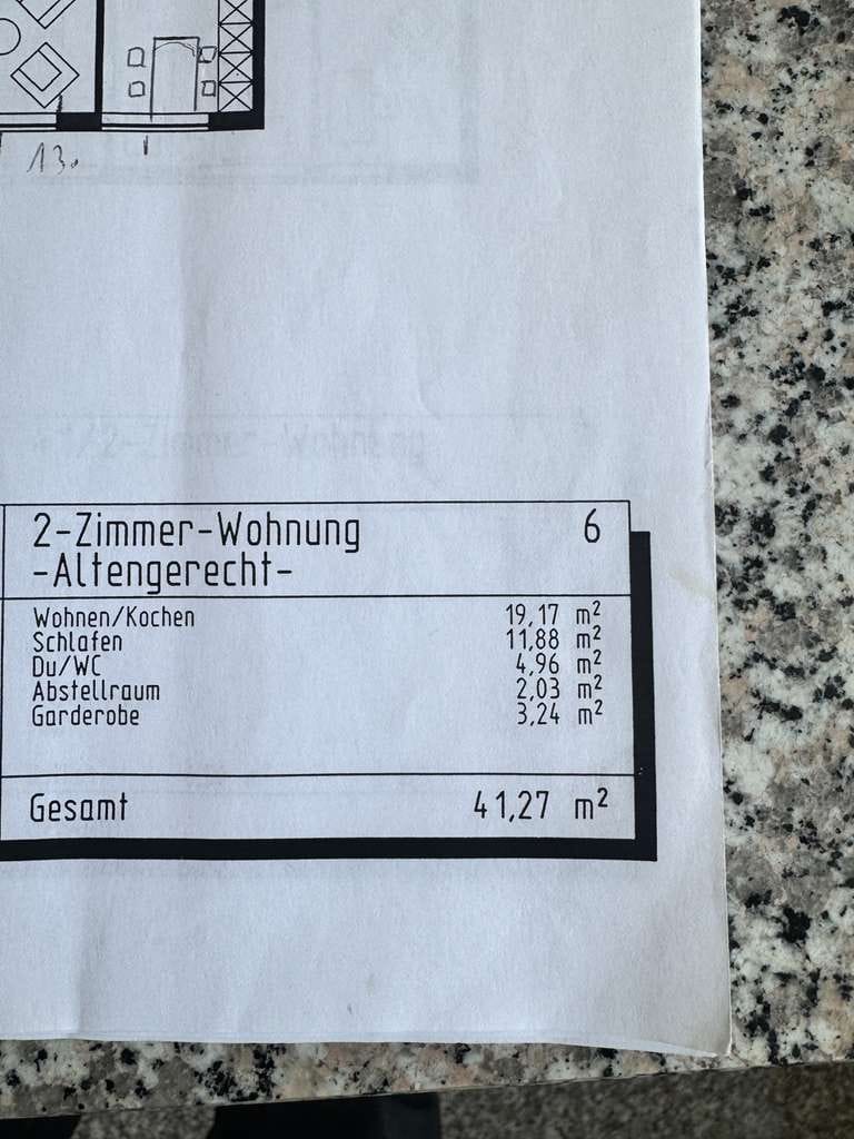 Immobilie in Oedheim - Erdgeschoss 2 Zimmer Einheit mit WC, Dusche und Stellplatz plus TG - Bild 4
