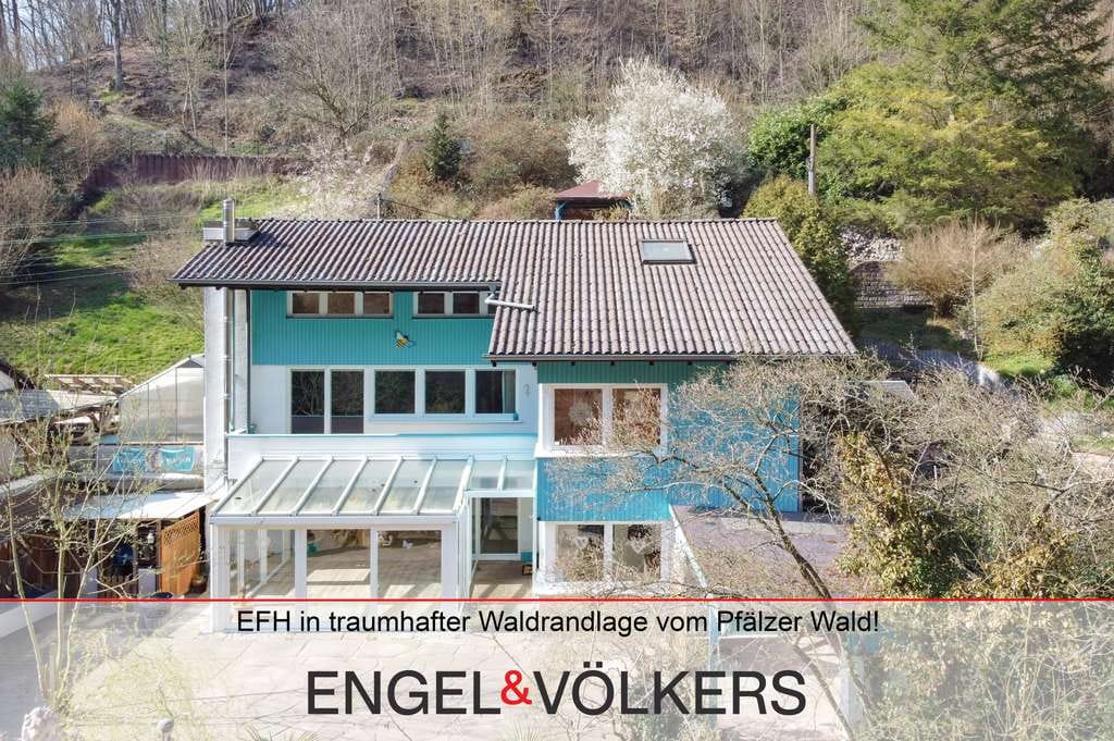 Immobilie in Weidenthal - Einfamilienhaus in traumhafter Waldrandlage von Weidenthal, im Biosphärenreservat Pfälzer Wald! - Bild 0