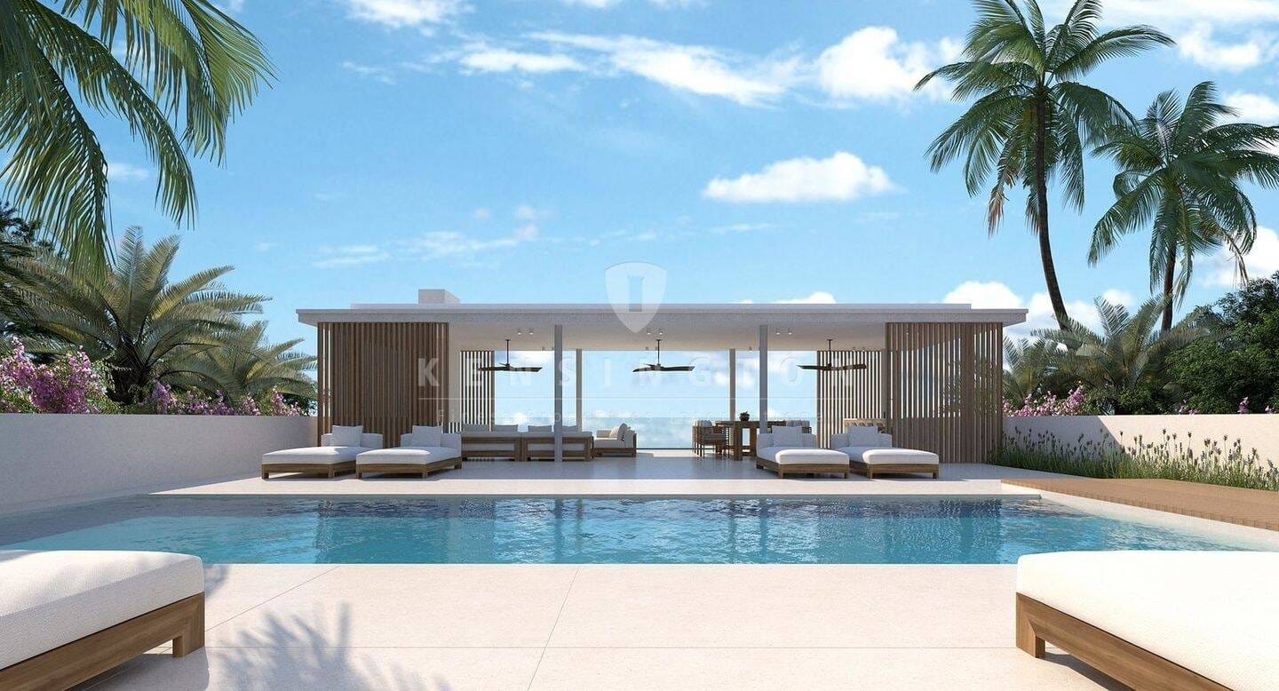 Immobilie in Miesitz - Elegante villa de nueva construcción con vistas a Formentera en primera línea de mar - Bild 4