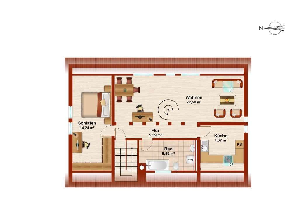 Immobilie in Adelsheim - Freistehendes 3-Fam.-Haus in der Innenstadt von Adelsheim - Bild 4