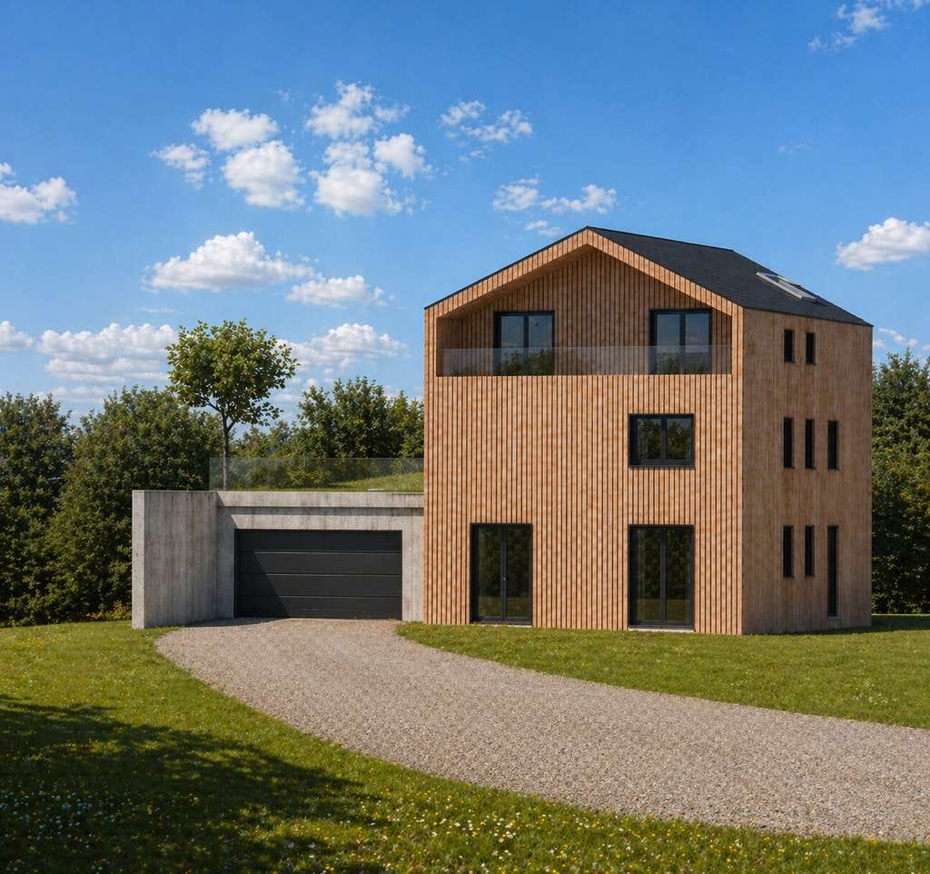 Immobilie in Scheidegg - Neubau- Einfamilienhaus in sonniger Lage von Scheidegg! - Bild 1