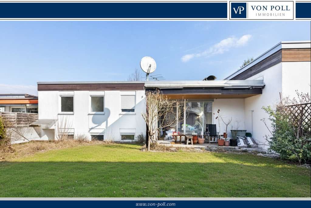 Immobilie in Gräfelfing - Charmanter Bungalow mit Split-Level-Architektur und großem Entwicklungspotenzial in Gräfelfing - Bild 0