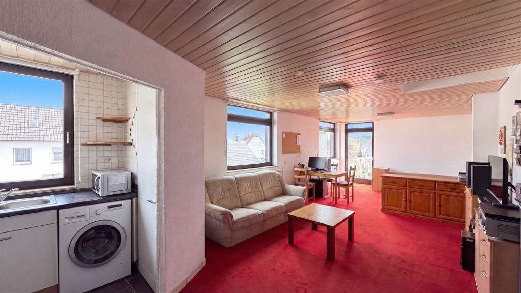 Immobilie in Mössingen - PFIFFIGES 1,5-ZIMMER -APPARTEMENT
IN SCHÖNER AUSSICHTSLAGE 
VON MÖSSINGEN-BELSEN - Bild 4