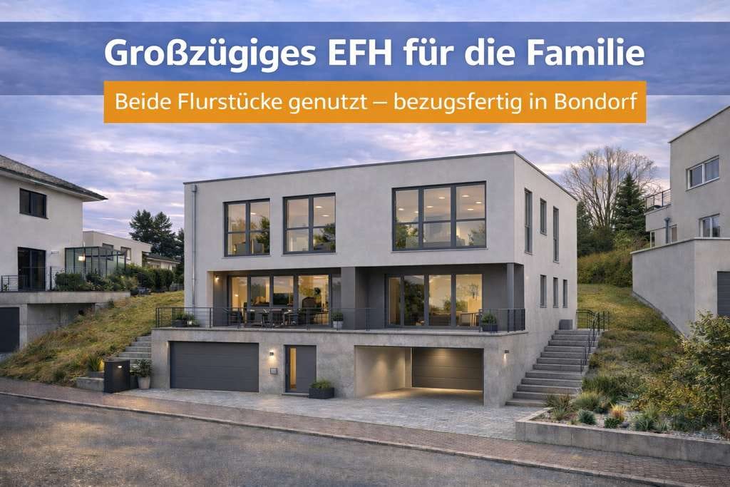 Immobilie in Bondorf - 🏡 Großzügiges Einfamilienhaus in Bondorf – Wohnen auf 669 m² Grundstück in Hanglage - Bild 0