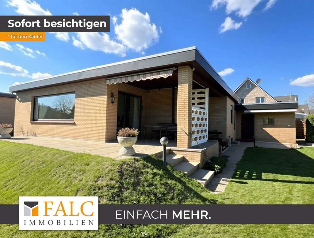 Immobilie in Agathenburg - Gepflegter Bungalow mit Keller und Garage in toller Lage von Stade - Bild 0