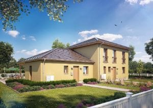 Immobilie in Prüm - Bauvorhaben, Neubau als Fertighaus inklusive Bodenplatte (ZFH 131) - Bild 0