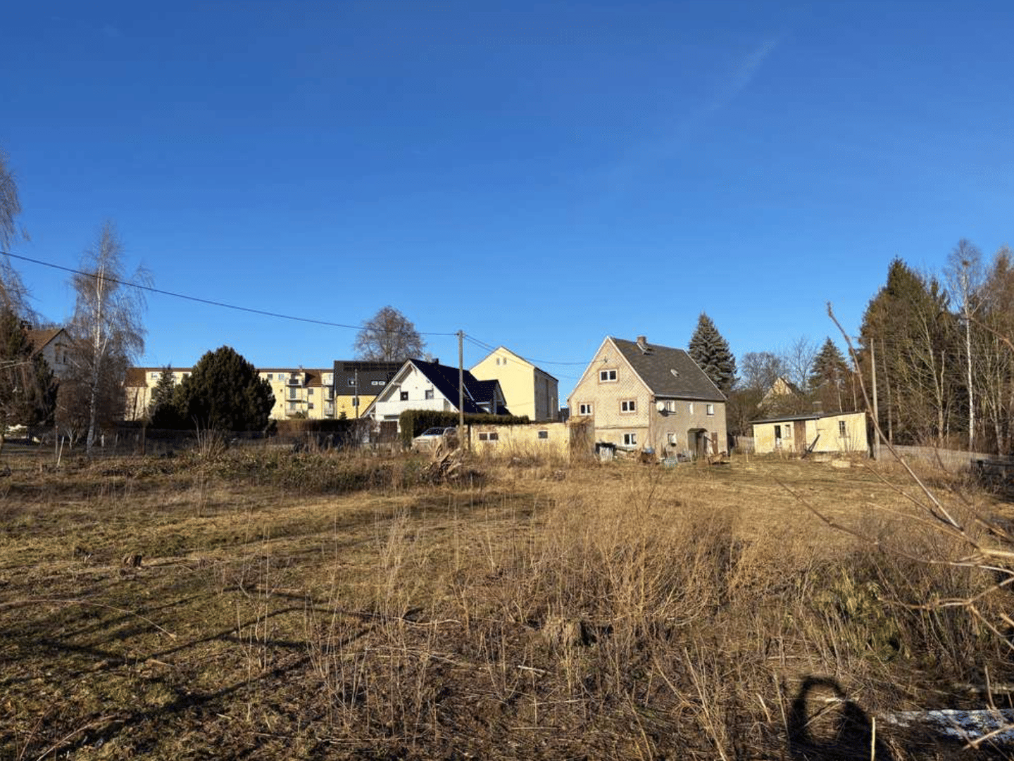 Immobilie in Halsbrücke - Grundstück in sonniger Lage zu verkaufen! Halsbrücke - nur wenige Fahrminuten bis Freiberg - Bild 3
