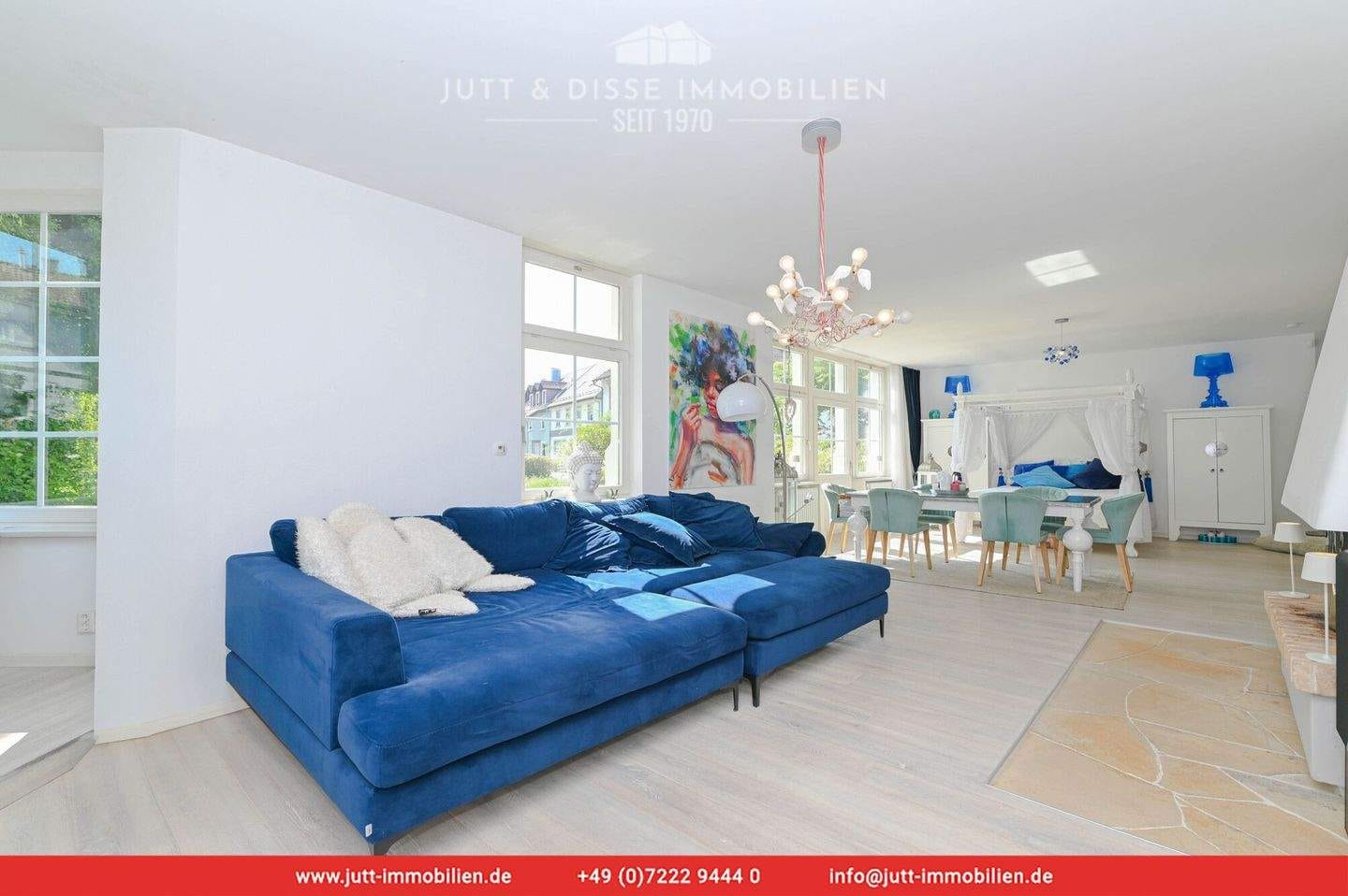 Immobilie in Kuppenheim - Villa mit sonnigem Grundstück in Kuppenheim/ nutzbar als 1-2 Familienhaus mit Büro o. Einliegerwhg. - Bild 1