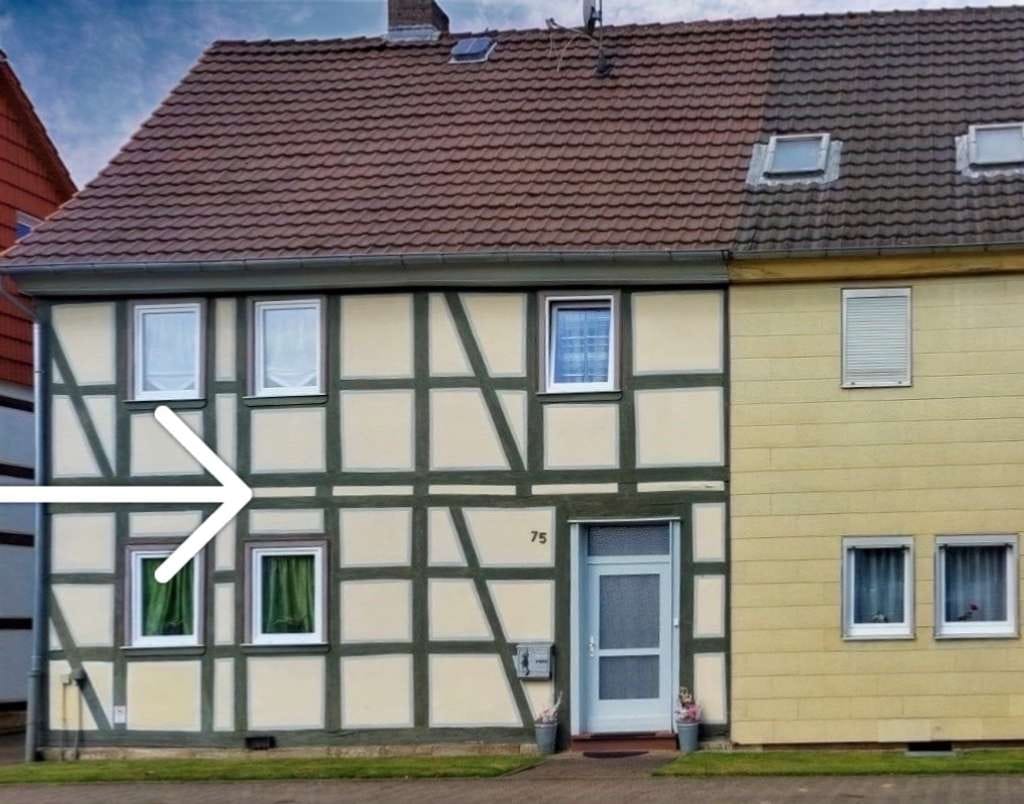 Immobilie in Hann. Münden - Fachwerkhaus in gepflegtem Zustand, frei, Hann.Münden, im beliebtem Ortsteil Gimte - Bild 1