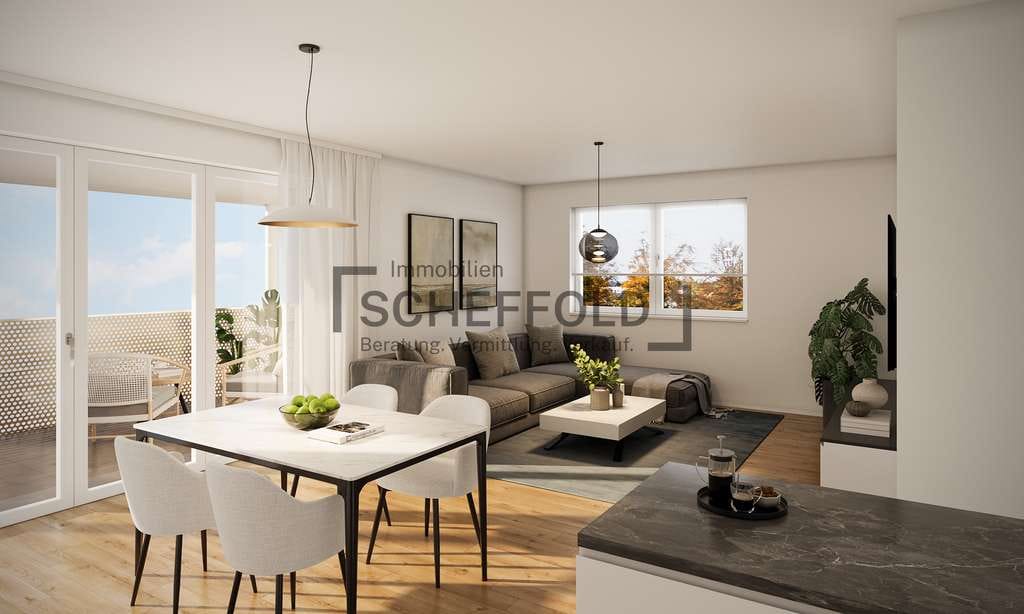 Immobilie in Mietingen - **KfW-40-QNG** Mit tollem Platzangebot! Durchdacht geschnittene 4,5/5,5 Zi. Neubauwohnung - Bild 4