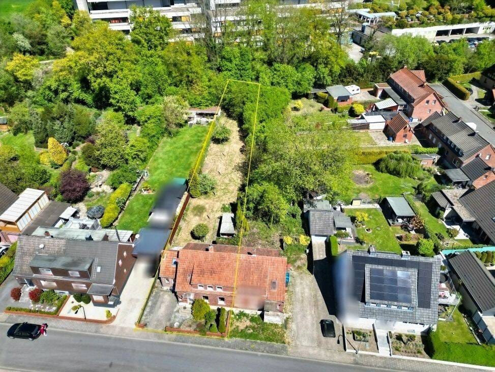 Immobilie in Lengerich - Ruhige Sackgasse, viel Grundstück - Doppelhaushälfte mit Potential in Lengerich. - Bild 1