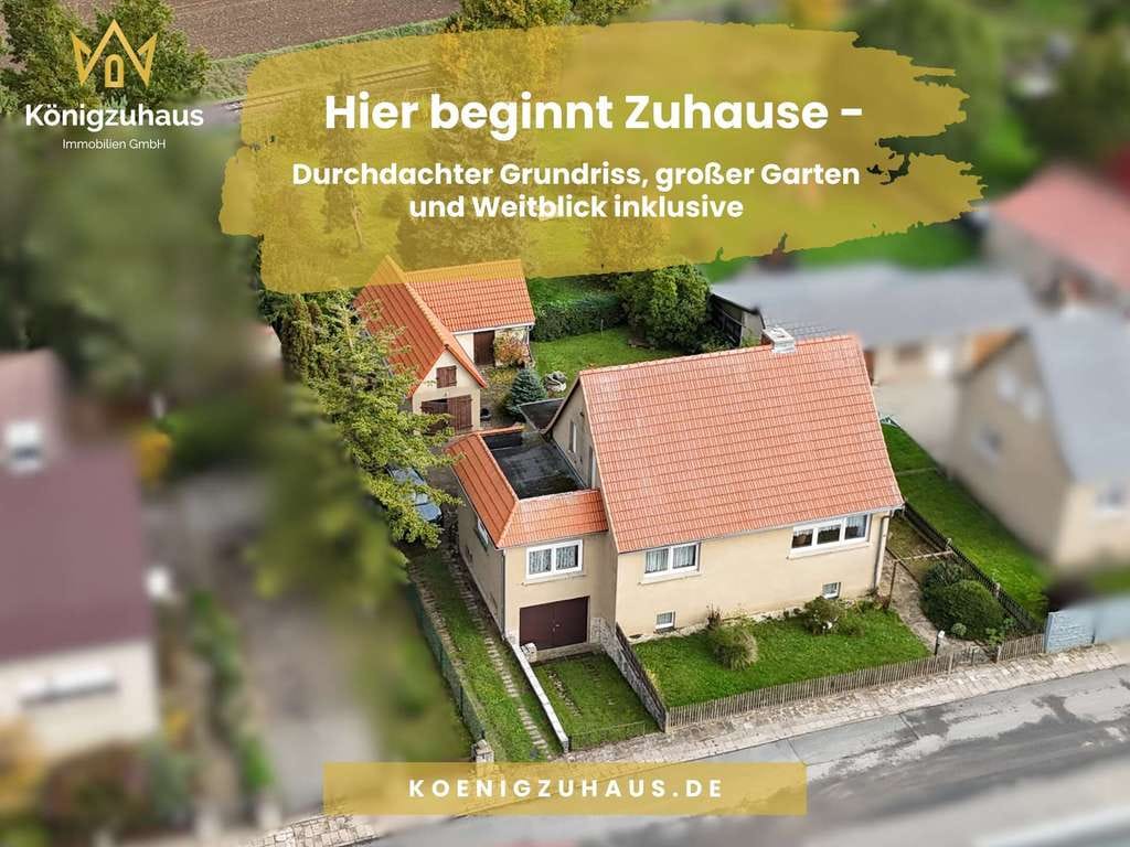 Immobilie in Bad Sulza - Wohnen mit Weitblick – cleverer Grundriss, großer Garten, reduzierter Preis - Bild 0