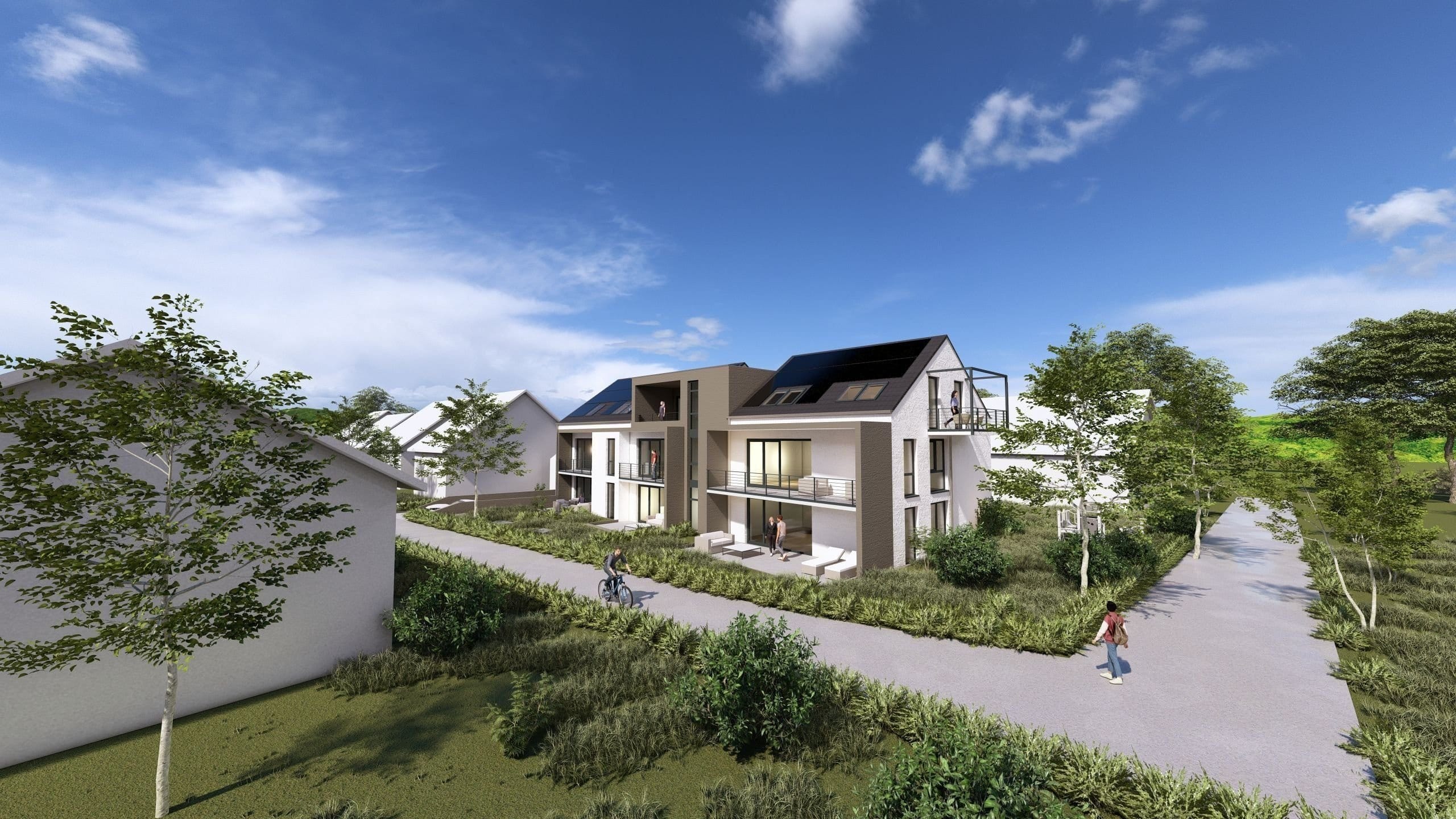 Immobilie in Dettingen unter Teck - -wohnen mit teckblick-  NEUBAU 2,5 Zimmer Wohnung - klein aber fein - Bild 1