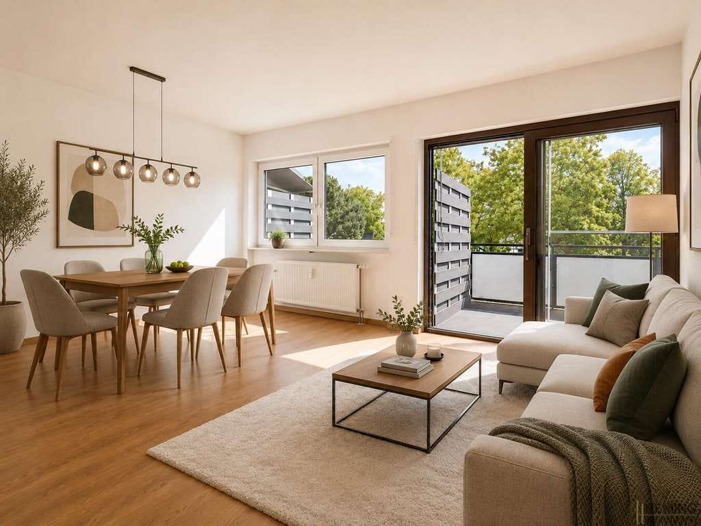 Immobilie in Wörrstadt - HEMING-IMMOBILIEN -  Provisionsfrei für Käufer! Moderne 3-Zimmer Wohnung in attraktiver Wohnlage - Bild 1