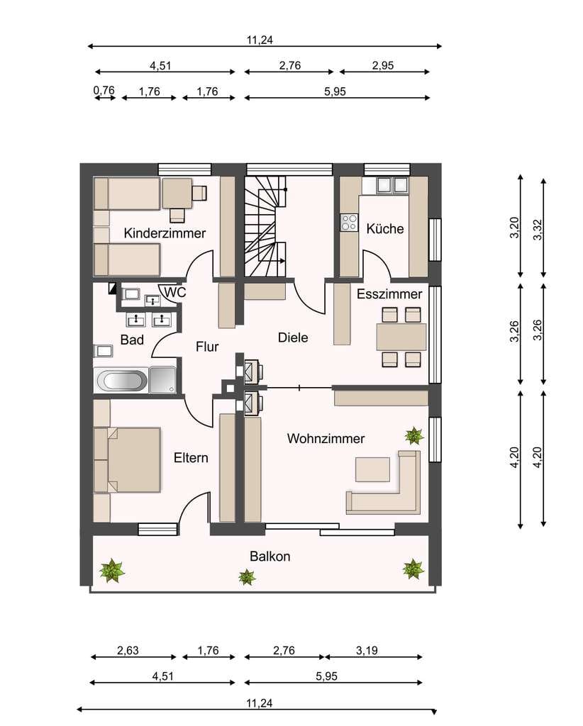 Immobilie in Dürbheim - F&D | Reduziert! Großzügiges Dreifamilienhaus in ruhiger Wohnlage - Bild 3