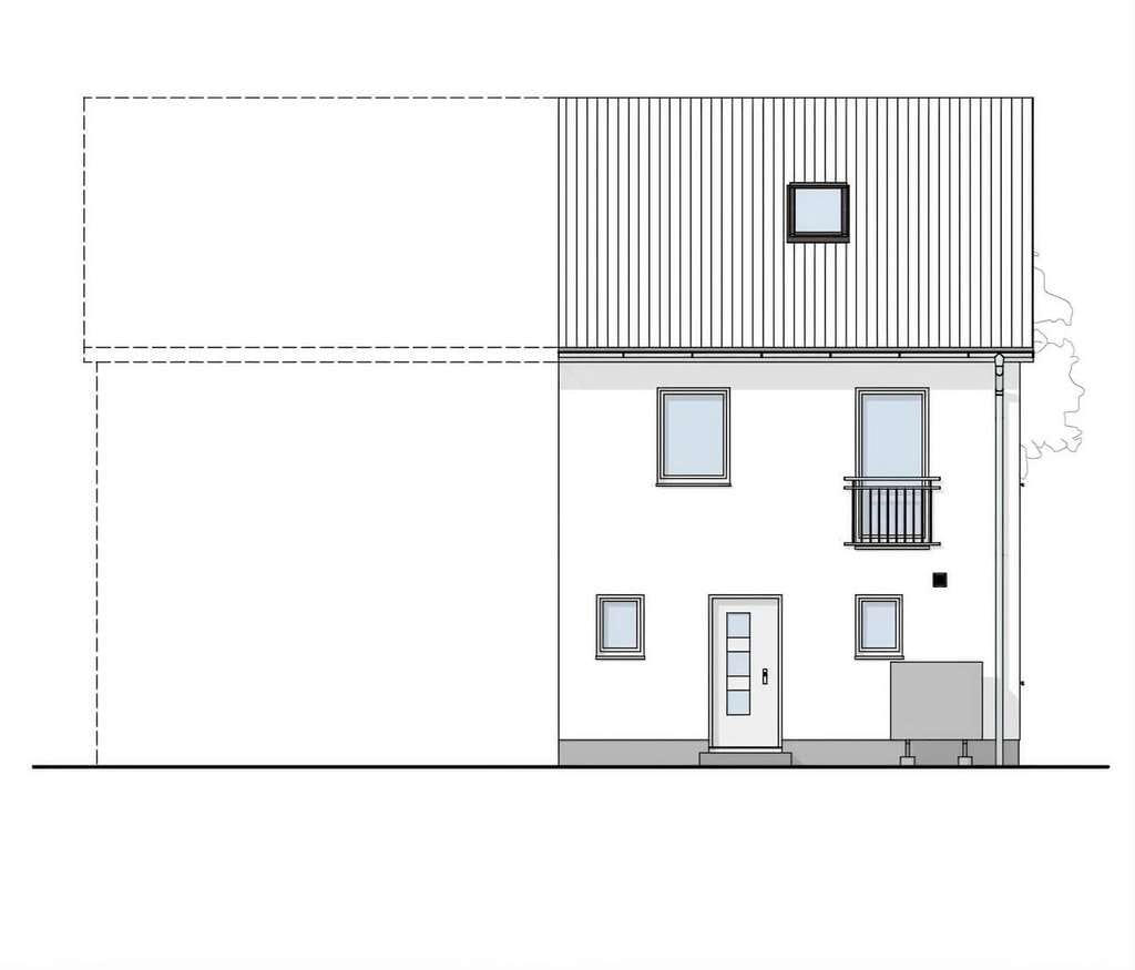 Immobilie in Mittelstetten - Neubau in Mittelstetten - stilvolle Doppelhaushälfte in familienfreundlicher Lage! - Bild 2
