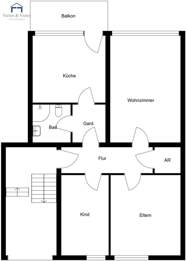 Immobilie in Linnich - Reduzierter Preis! Renovierte Erdgeschosswohnung (Hochparterre) in zentraler Lage von Linnich! - Bild 0
