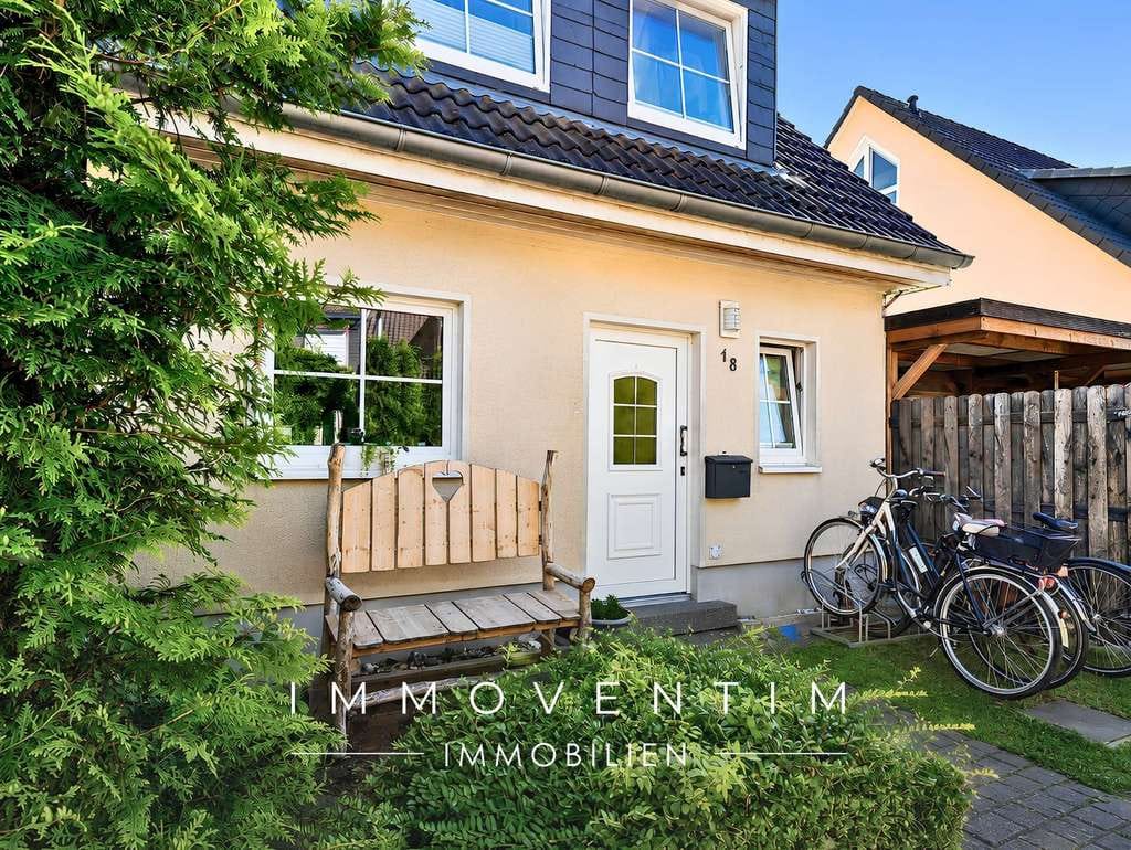 Immobilie in Börgerende-Rethwisch - Reihenendhaus in Börgerende – Garten, Kamin, strandnah und mit Entwicklungspotenzial - Bild 0