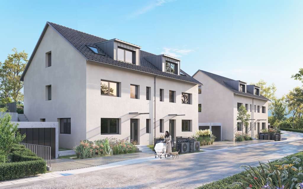 Immobilie in Berglen - BERGLEN HILLS Doppelhaushälfte - KfW-40 Neubau in QNG-Bauweise - Bild 0
