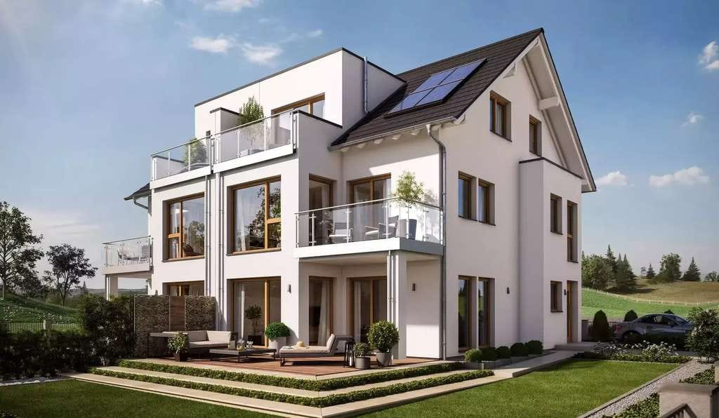 Immobilie in Ochsenfurt - Bien-Zenker DHH - Lichtgeflutet & QNG-gefördert! - Bild 0