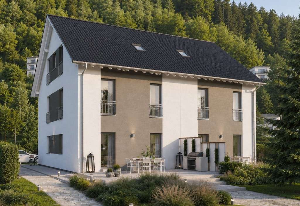 Immobilie in Baden-Baden - Baden Baden Oberbeuern | Doppelhaushälfte - Bild 0