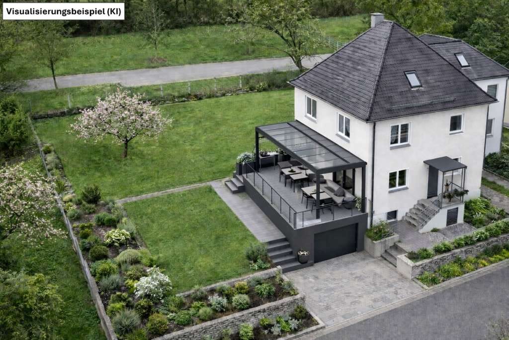 Immobilie in Greding - Großzügige Doppelhaushälfte mit ca. 1.000 m² Grundstück, Ausbaupotenzial & zusätzlicher Waldfläche - Bild 0