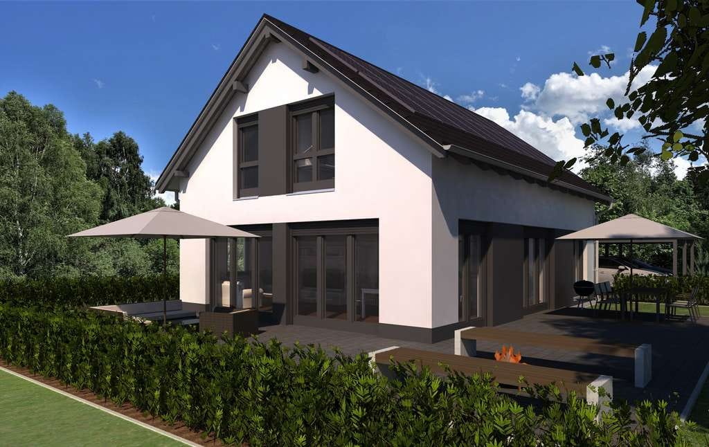 Immobilie in Dachwig - DEURA HAUS in Poroton-Massivbauweise  Erfurt-Salomonsborn. - Bild 0