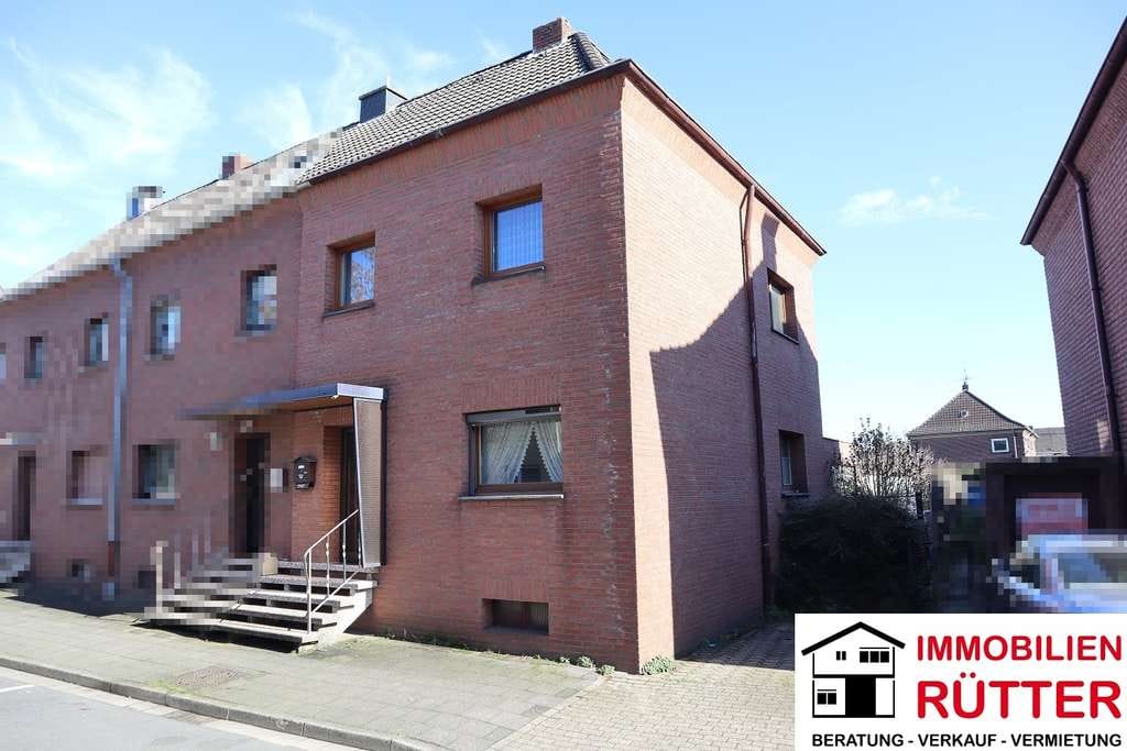 Immobilie in Kamp-Lintfort - KaLi Zentrum, REH 4,5 ZKDB, ca. 109 m² Wfl., ca. 279 m² Gstk., Keller, Wintergarten - Bild 1