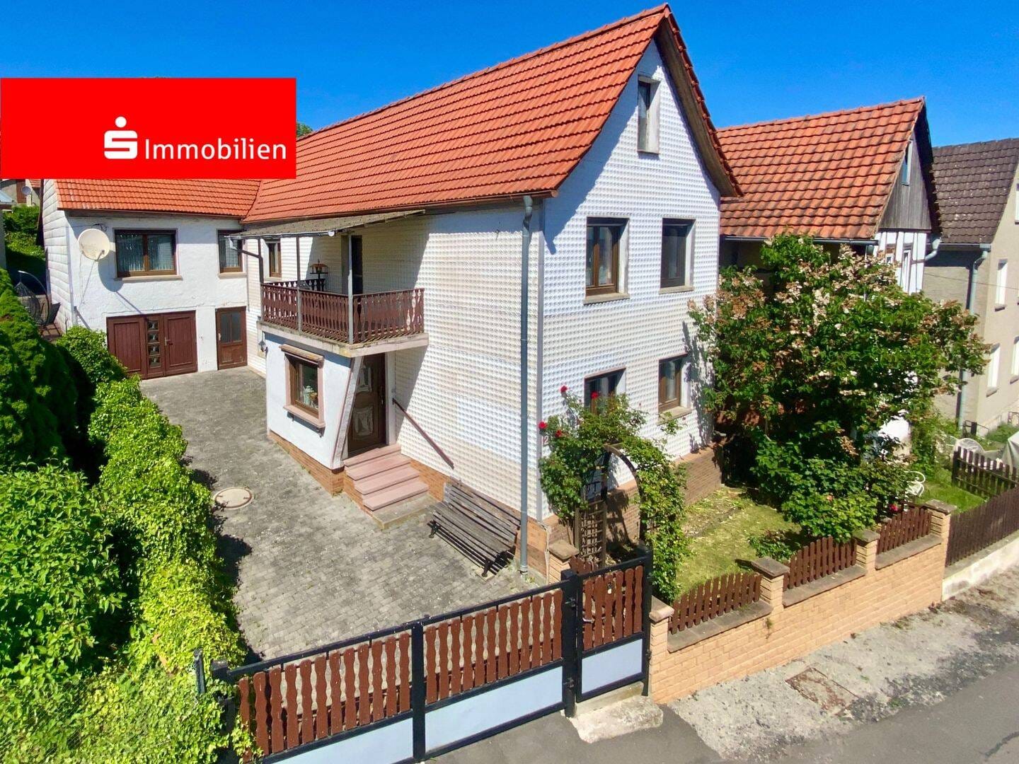Immobilie in Amt Creuzburg - Einfamilienhaus mit viel Potenzial - Bild 1