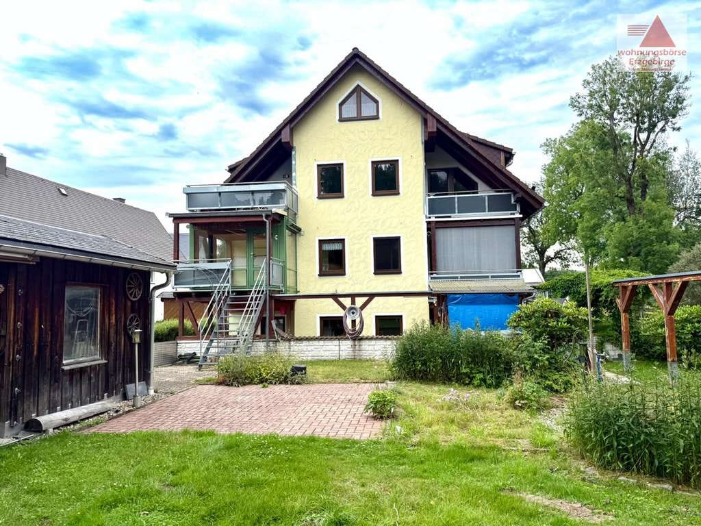 Immobilie in Elterlein - Wohnhaus mit Entwicklungskonzept-Mehrgenerationenhaus-Wohnen und Arbeiten-Elterlein OT Schwarzbach - Bild 0
