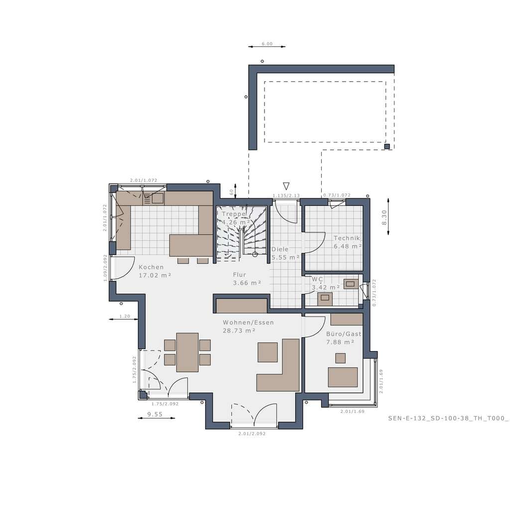 Immobilie in Scheßlitz - Vor den Toren von Bamberg: Ihr Traumhaus mit Schwabenhaus – Neubau nach Maß - Bild 4