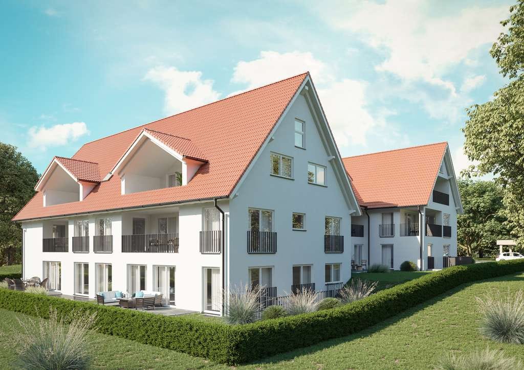 Immobilie in Wittnau - Neubauwohnen mit Loft-Charakter - DG Wohnung mit hohen Decken - Bild 4